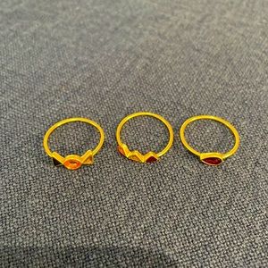 Madewell stacker rings